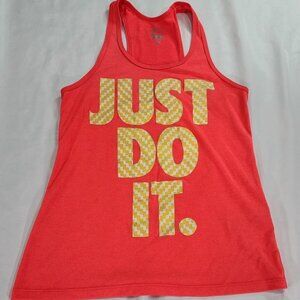 Nike Women's Small Dry Fit Just Do It Athletic Tank Hot Orange
Lot N